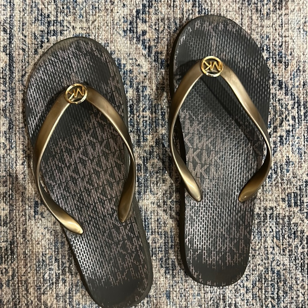 Michael Kors flip flops